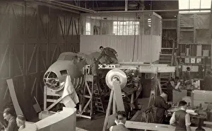 W4050: Assembly of de Havilland Mosquito at Salisbury Hall