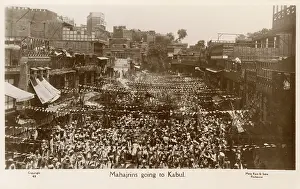Abandonment: Assembly of Muslims prior to flight to Kabul - Khilafat Move