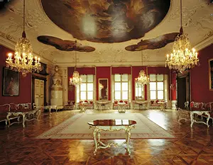 Anrather: Assembly room in the Palace of the archbishops