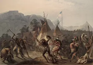 Breech: Assiniboine and Cree Indians attack a Blackfoot