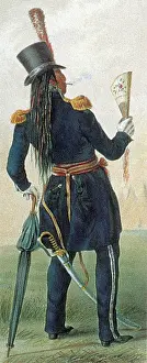 Assimilated: Assiniboine Warrior in Regimental Clothing, 1832