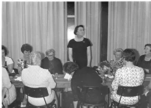 Bather: Assistant HMI Kathleen May Hill at a dinner