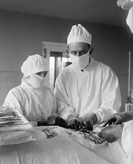 Sedation: Assisting surgeon and surgical nurse with specialized
