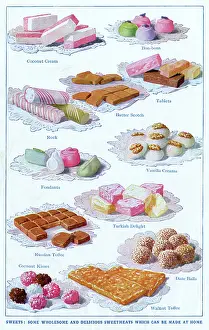 Toffee: An assortment of confectionery to be made at home