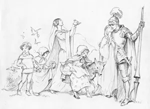 Wolves: An assortment of fairytale characters