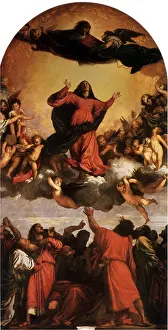 Tiziano: The Assumption, by Titian