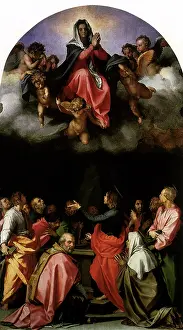 1520s: Assumption of the Virgin, by Andrea del Sarto