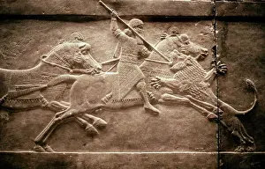 Kuyunjik: Assyrian king hunting for a