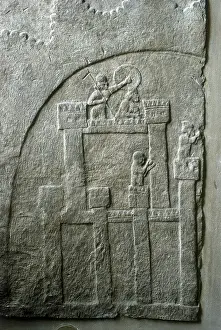 Nimrud: Assyrian relief from the Palace