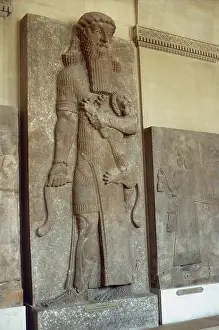 Khorsabad: Assyrian relief from the Palace