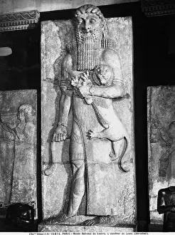 Khorsabad: Assyrian relief from the Palace