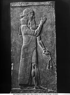 Khorsabad: Assyrian relief taken from the