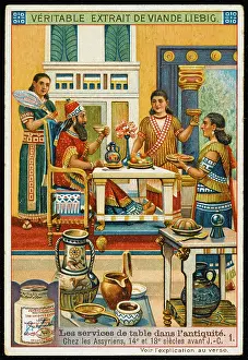 Assyrians: ASSYRIANS AT TABLE