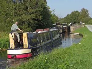 Montgomeryshire: Aston Locks, Montgomery Canal