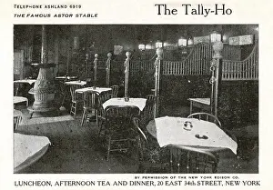 Tally: The Astor Stable, The Tally-Ho Restaurant, New York, NY, USA