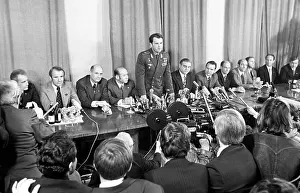 Cheredintsev: ASTP Crew Press Conference, 1975