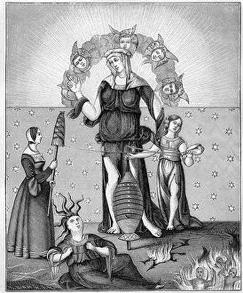 Morta: astrology, allegories, The Astrology and the