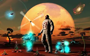 Viewing: An astronaut discovers a world with an Earth type ?