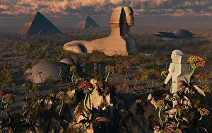 Viewing: An astronaut explorer comes across familiar structures on ?