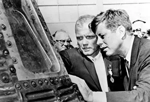 Porthole: Astronaut John Glenn and President John ?