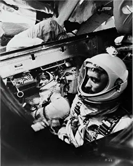 Hatches: Astronauts Edward H. White and James A. ?