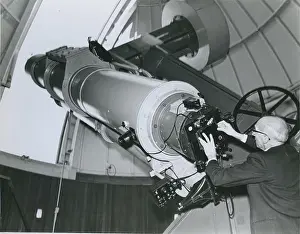Herstmonceux: Astronomer and telescope, Herstmonceux Observatory