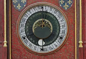 Astronomical clock, Bourges Cathedral, Bourges