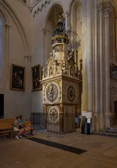 Automaton: Astronomical Clock, Cathedrale Saint-Jean, Lyon, France