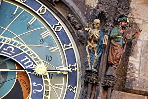 Skeletons: Astronomical Clock in Prague