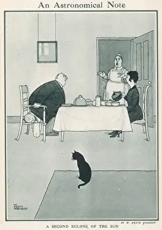 Mealtime: An Astronomical Note by William Heath Robinson