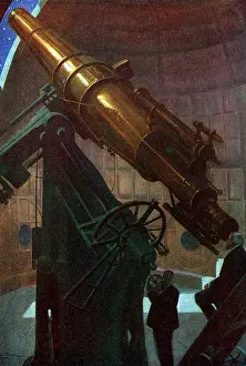 Telescopes: Astronomical telescope at the Paris Observatory, 1926