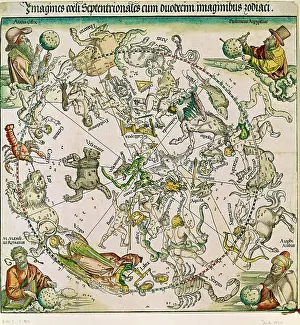 Ptolemaeus: astronomy, constellations, northern celestial