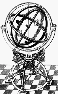 Armillary: astronomy, instruments, armillary sphere, copper