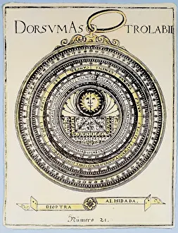 Astrolabe: astronomy, measuring instruments, astrolabe