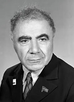 Astrophysics: Astrophysicist Viktor Ambartsumian, 1975