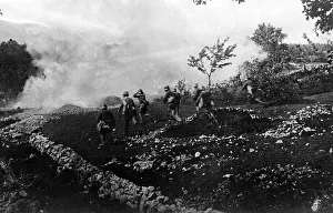 Emplacements: Asutro-Hungarian attack force, 1917