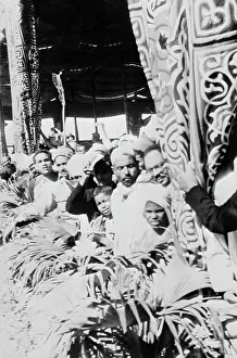 Aswan: Aswan dam under construction