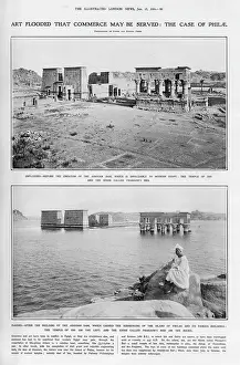 Assouan: Aswan Dam floods Temple of Isis at Philae
