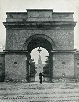 Hanwell: Asylum Entrance, Hanwell, Middlesex