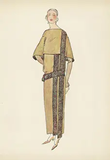 Chignon: ASYMETRICAL TRIM 1922