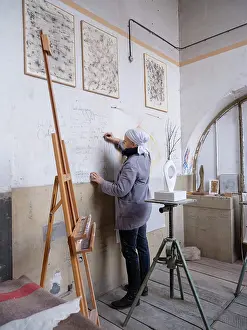 Easel: Atelier Barbara Schnetzler, Motoco, Mulhouse, France