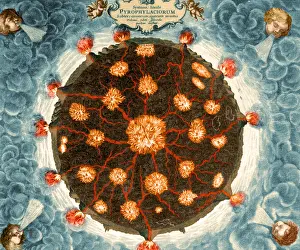 Hazard: Athanasius Kircher, Volcanoes, 1664