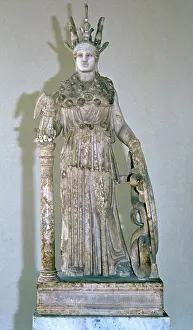 Athena: Athena Varvakeion. Copy of Athena Parthenos
