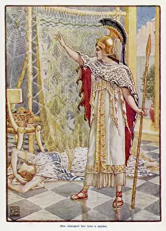 Boasting: ATHENE & SPIDER ARACHNE