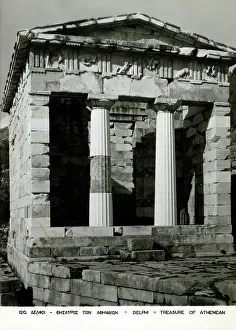 Dedications: The Athenean Treasury at Delhi, Greece