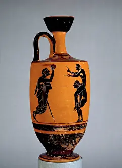 Lekythos: Athenian black-figure lekythos