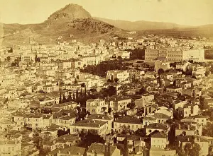 Raimund: Athens Greece - View with the Mount Lycabettus