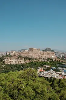 Parthenon: Athens. Panoramic view of the Acropolis