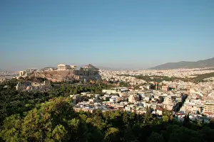 Parthenon: Athens. Panoramic view of the Acropolis