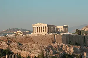 Parthenon: Athens. Panoramic view of the Acropolis. Parthenon